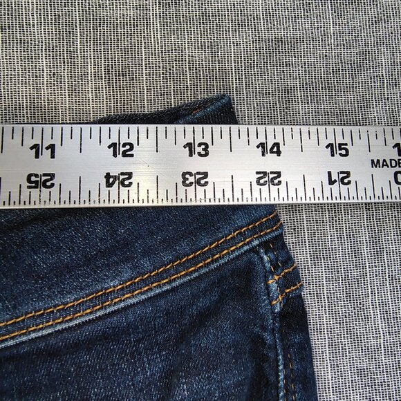 Hudson Jeans Womens Size 27 Dark Wash Collin Flap Pocket Cropped WM422LDLV - Picture 3 of 13